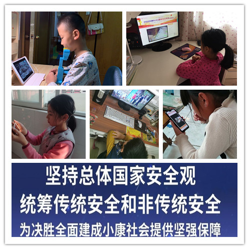 学生网上学习情况