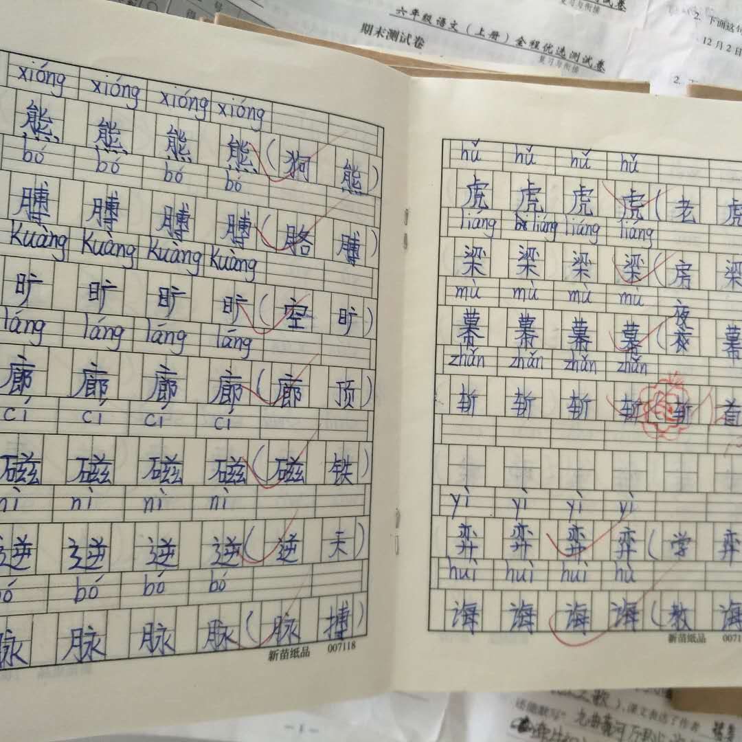 学生生字本